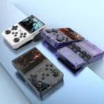 128G Open Source R36S Retro Handheld Video Game Console Linux System 3.5 Inch IPS Screen Portable Pocket Video Player 64GB Games