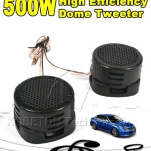 2X Car Mini Dome Tweeter Car Speaker Universal High Efficiency Loudspeaker Loud Speaker Super Power Audio Sound Car Tweeters