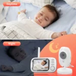 Cdycam New 3.5 inch Wireless Video Baby Monitor Night Vision Temperature Monitoring 2 Way Audio Talk Baby Nanny Security Camera
