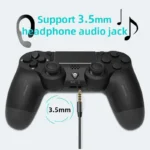DATA FROG Bluetooth-Compatible Game Controller for PS4/Slim/Pro Wireless Gamepad For PC Dual Vibration Joystick For IOS/Android