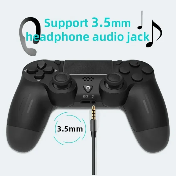 DATA FROG Bluetooth-Compatible Game Controller for PS4/Slim/Pro Wireless Gamepad For PC Dual Vibration Joystick For IOS/Android