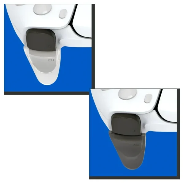 Data Frog Extended Triggers Button For PS5 L2/R2 Trigger Extender D-pad Key Cap For Playstation 5 Gamepad Accessories