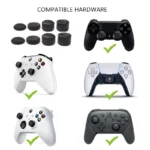 Data Frog Extended Triggers Button For PS5 L2/R2 Trigger Extender D-pad Key Cap For Playstation 5 Gamepad Accessories