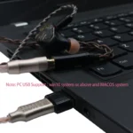GraveAudio DA06 CX31993 HiFi USB DAC Type C To 3.5mm Headphone Amplifier Audio Decoder IEM AMP Mobile Phone Adapter