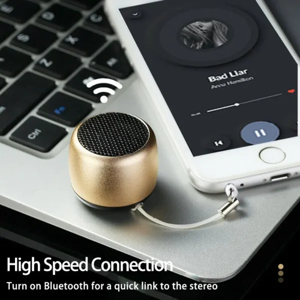 M1 Portable Bluetooth Haut-Parleur Musique Stéréo Surround Mini USB Extérieur Subwoofer Haut-Parleur Lecteur Audio Haut-Parleur