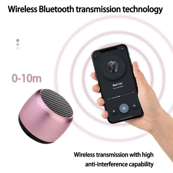 M1 Portable Bluetooth Haut-Parleur Musique Stéréo Surround Mini USB Extérieur Subwoofer Haut-Parleur Lecteur Audio Haut-Parleur