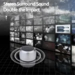 M1 Portable Bluetooth Haut-Parleur Musique Stéréo Surround Mini USB Extérieur Subwoofer Haut-Parleur Lecteur Audio Haut-Parleur