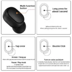 New Xiaomi Redmi Airdots 2 Wireless Bluetooth Headset with Mic Earbuds Airdots 2 Fone Bluetooth Earphones Wireless Headphones