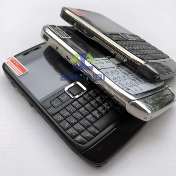Original E71 Used Mobile Cell Phone 3.2MP 2G 3G Unlocked Smartphone QWERTY Russian Arabic Keyboard. Made in Finland 15 Years Old