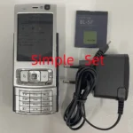 Original Finland Made N95 Mobile Cell Phone CellPhone Arabic Russian Hebrew Keyboard for Option. Old Symbian Smartphone Unlocked