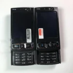 Original N95 8GB Mobile Cell Phone 3G 5MP Wifi GPS 2.8''Screen Unlocked Smartphone Russian Hebrew Arabic Keyboard. Made on 2007
