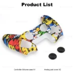 Protective Cover Skin for Playstation 5 Controller Anti-slip Silicone Case for PS5 Slim Gamepad Cover Thumb Grips Accessories