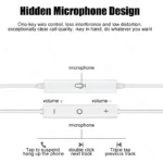 Type C Wired Headphones For Xiaomi 14 13 12 11 Pro Ultra Lite 3.5MM Earphone For Redmi POCO Huawei Samsung Earbuds Accessories