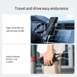 Universal 120W 10A Fast Charger PD Dual USB C To Type C Quick Charging Cable High-speed Data Transfer Wire Cord For Samsung Mi